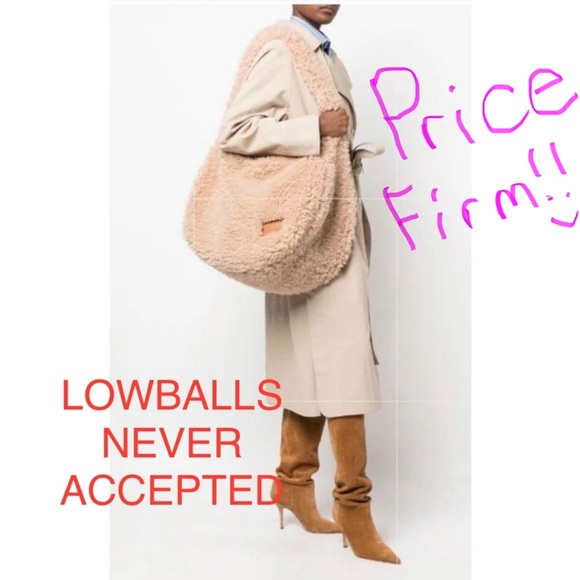 Rokh Handbags - BNWT Rokh Oversized Faux Fur Shoulder Bag GORGEOUS! SO SOFT! Price Firm